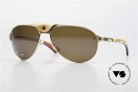 cartier santos dumont wood sunglasses|cartier santos dumont sunglasses wood.